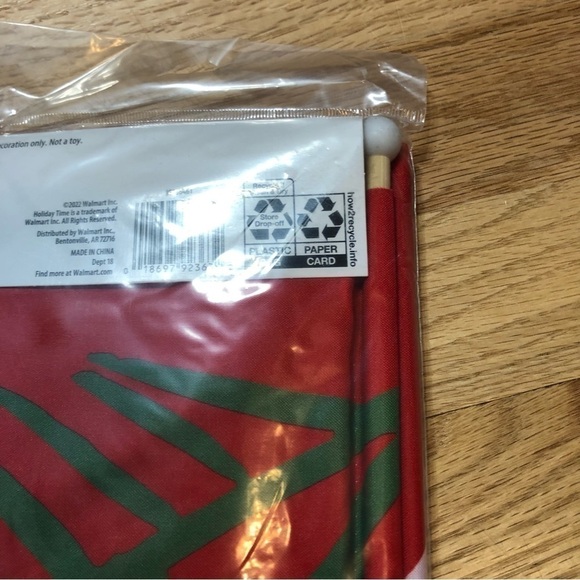 Merry Christmas Banners NEW Doorway 14x72” Red Holiday Decor - Picture 4 of 5